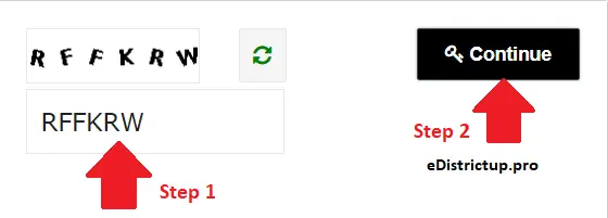 Recaptcha up bhulekh website